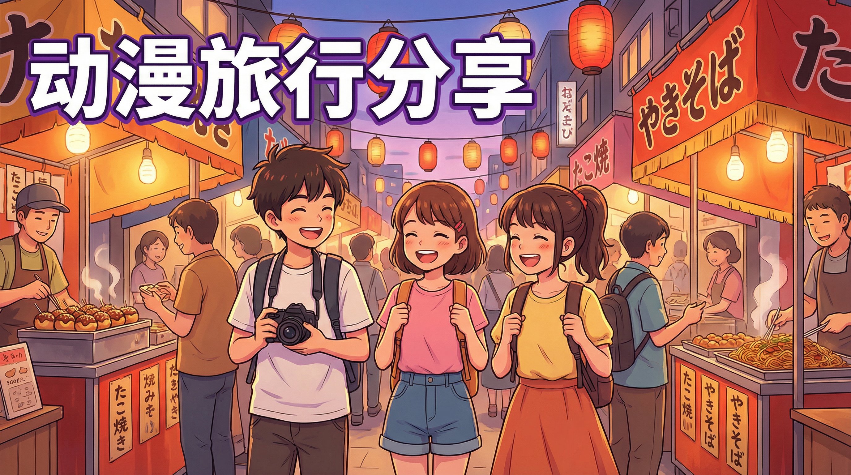 麻豆动漫旅行分享-日本街头动漫演示